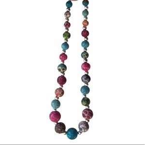 Bohemian Custom Beaded Necklace